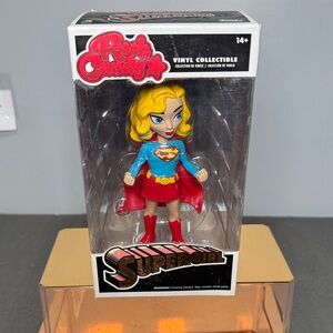 Rock & Candy Supergirl Vinyl Figure - Blue, Red, Yellow